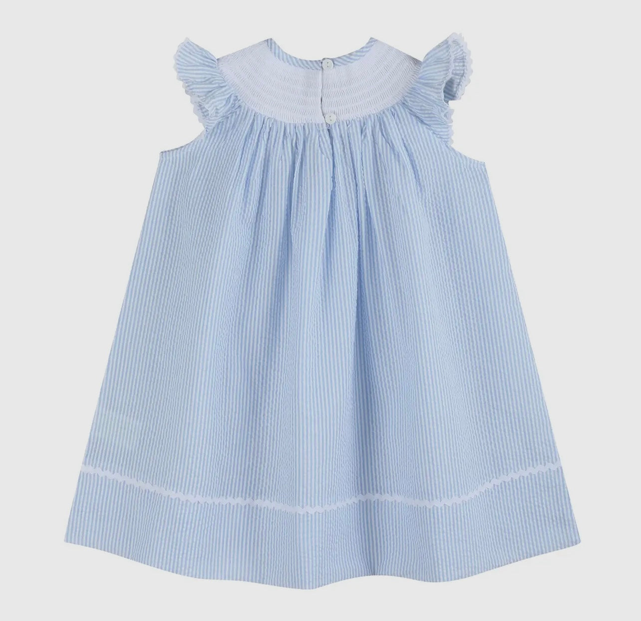 Light Blue Smocked Easter Dress